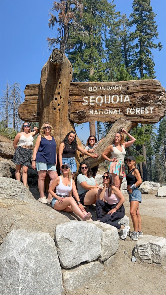 Road trip Costa Oeste Estados Unidos con Anita en en el parteu de las sequoia